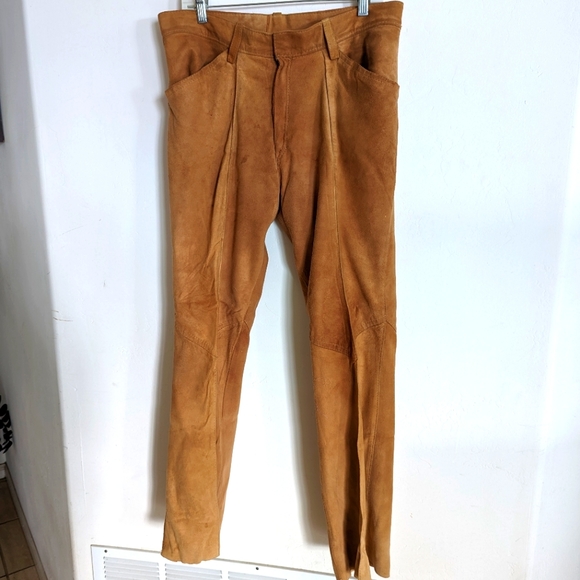 Soft Suede Lined Pants - Picture 1 of 3